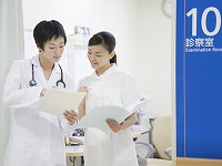 病院で働く看護師