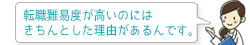 転職難易度が高いのにはきちんとした理由があるんです。