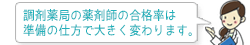 調剤薬局の薬剤師の合格率は準備の仕方で大きく変わります。